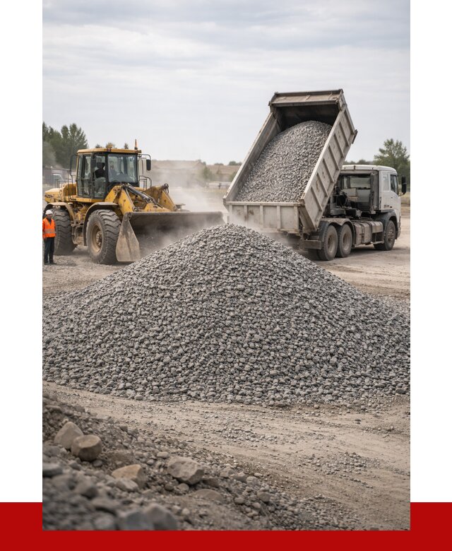 Купить щебень с доставкой в Дзержинском от 2559 руб. | ПРОНЕРУДДзж