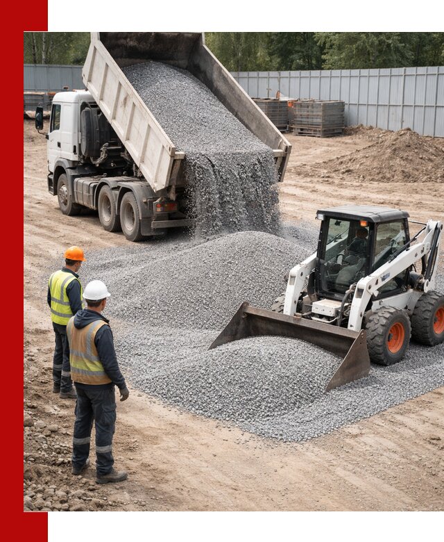 Доставка и продажа гранитного щебня фракции 0-5 в Дзержинском