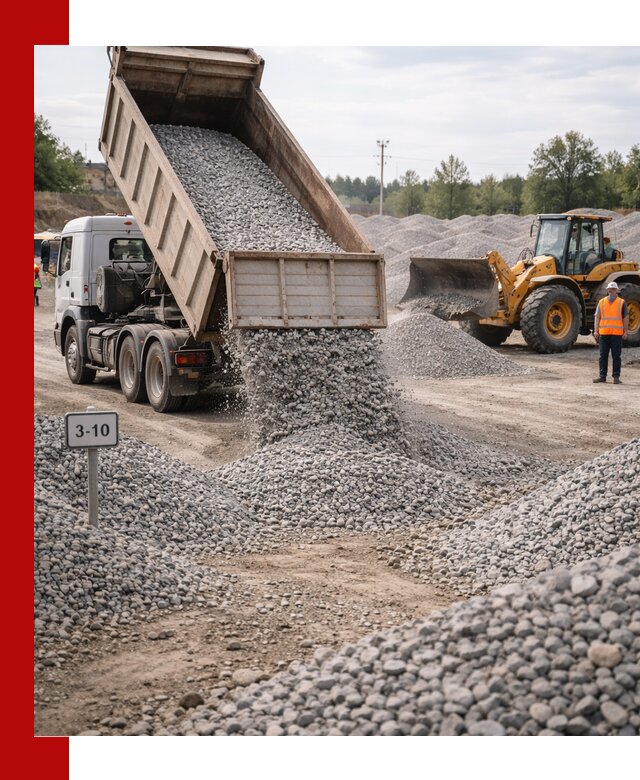 Гранитный щебень фракции 3–10: доставка и продажа в Дзержинском