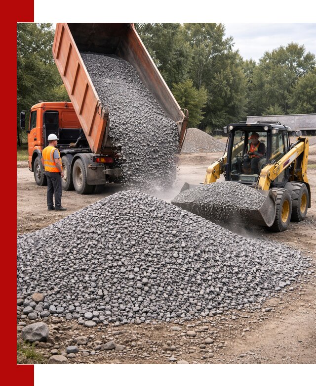 Купить гранитный щебень фракции 5–10 в Дзержинском с доставкой