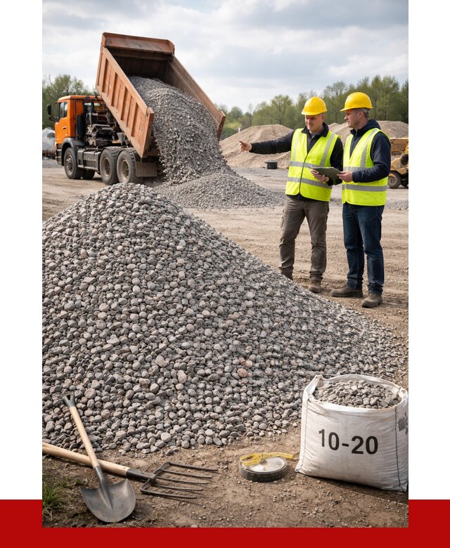 Гранитный щебень фракция 10-20 в Дзержинском от 4298 руб.|ПРОНЕРУДДзж