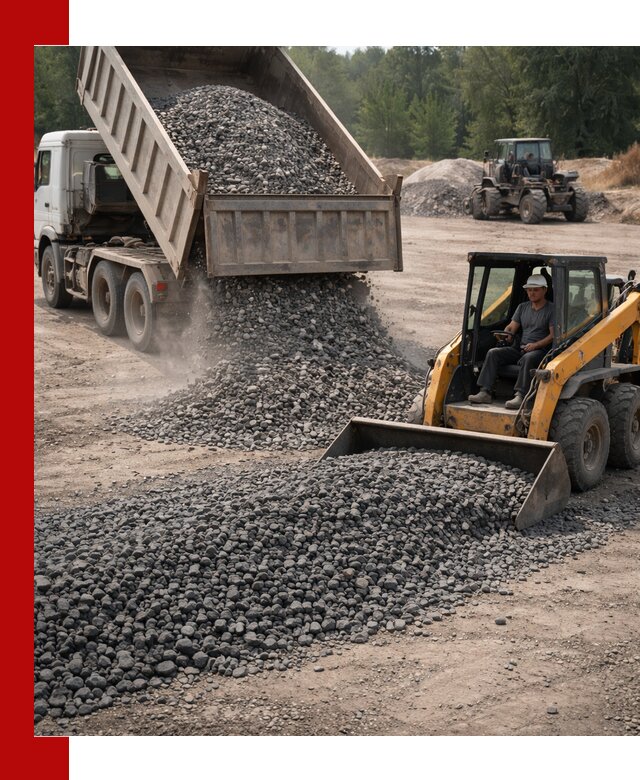 Гранитный щебень фракция 40-70 с доставкой в Дзержинском