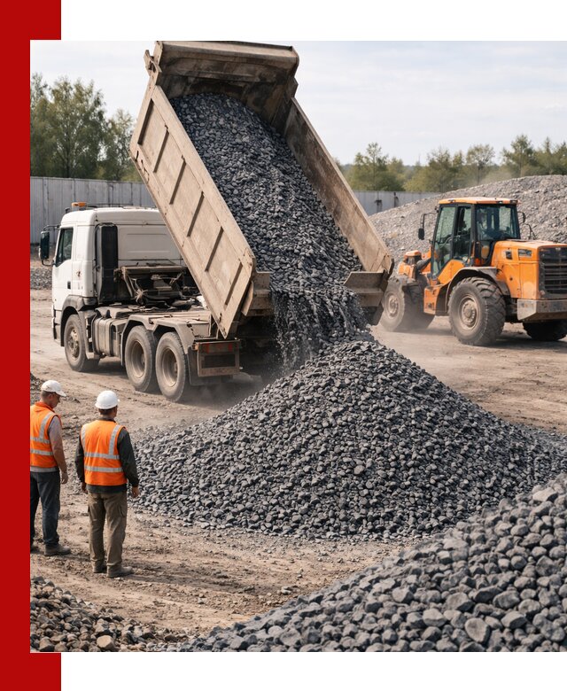 Доставка и продажа щебня габбро-диабаза в Дзержинском
