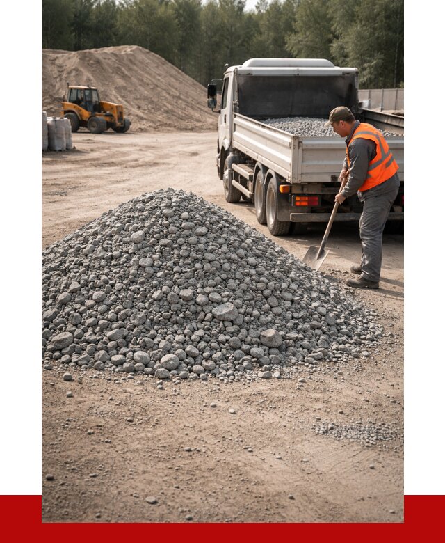 Гравийный щебень фракция 5-10 в Дзержинском от 2251 р. | ПРОНЕРУДДзж