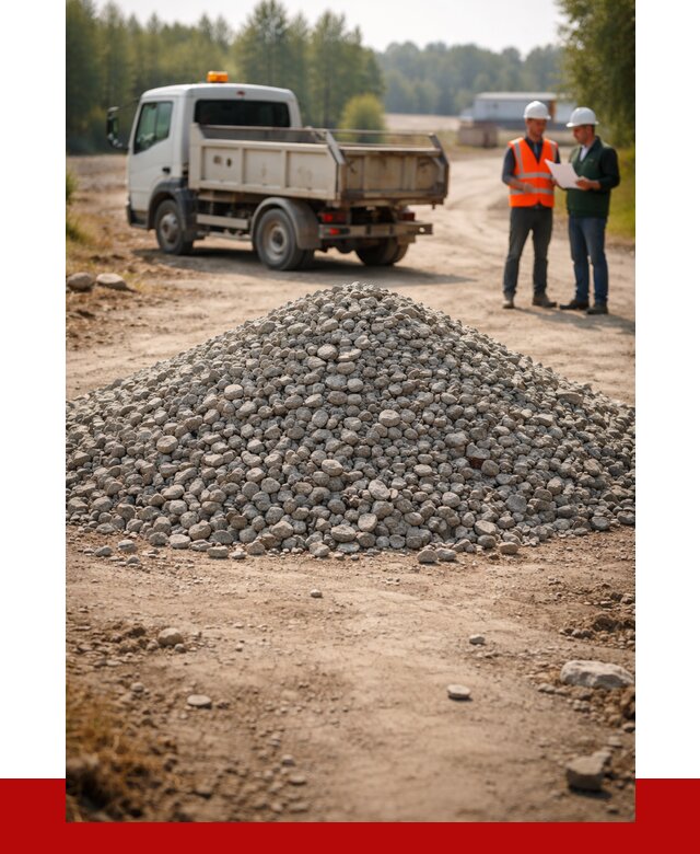 Гравийный щебень фракция 20-40 в Дзержинском от 1228 р. | ПРОНЕРУДДзж