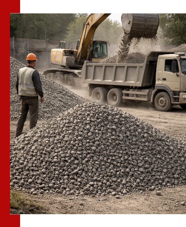 Шлаковый щебень фракция 5-20 с доставкой в Дзержинском