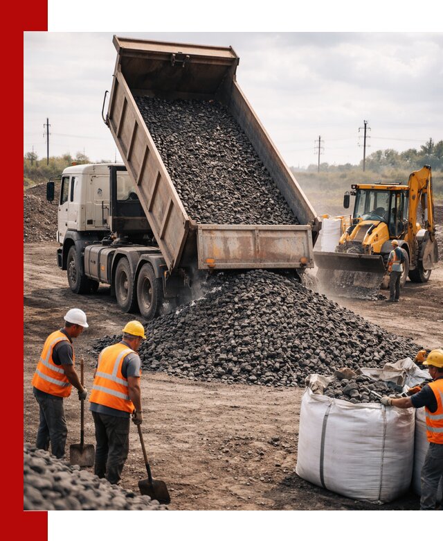 Шлаковый щебень фракция 40-70 с доставкой в Дзержинском