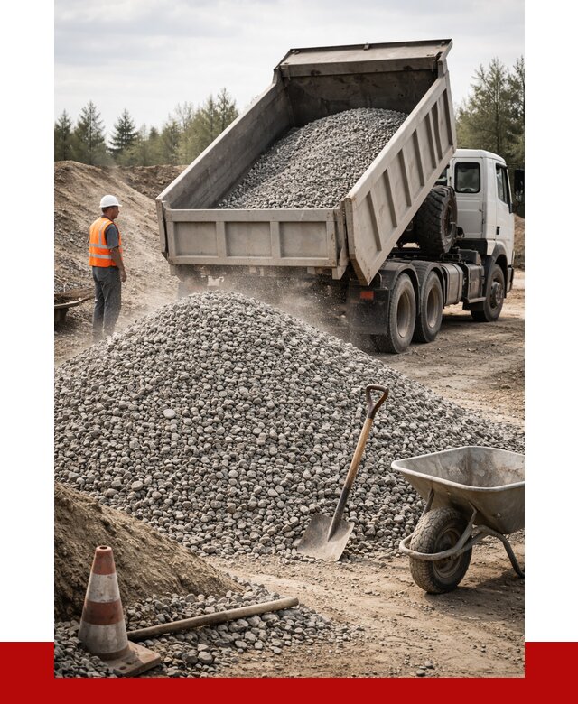 Купить вторичный щебень в Дзержинском от 1535 р. - ПРОНЕРУДДзж