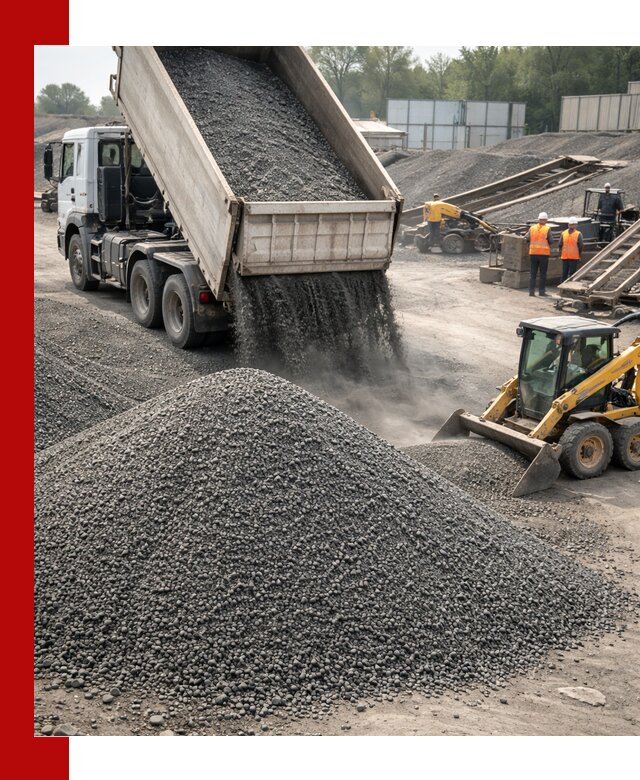 Вторичный щебень фракция 0–5 с доставкой в Дзержинском