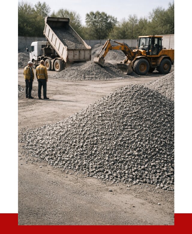 Вторичный щебень фр. 5-20 в Дзержинском от 1637 р. - ПРОНЕРУДДзж