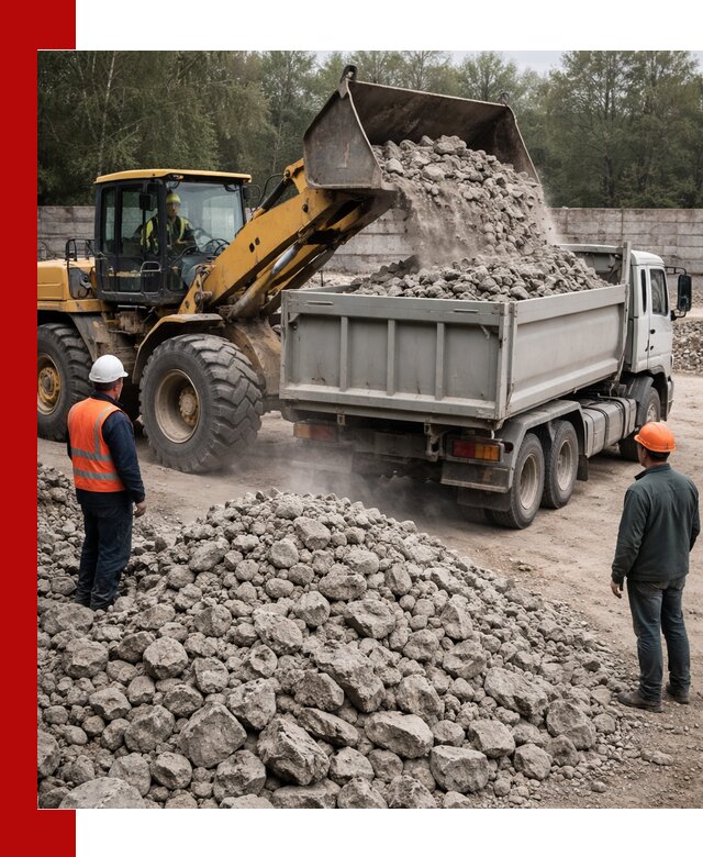 Вторичный щебень фракция 70–150 в Дзержинском с доставкой