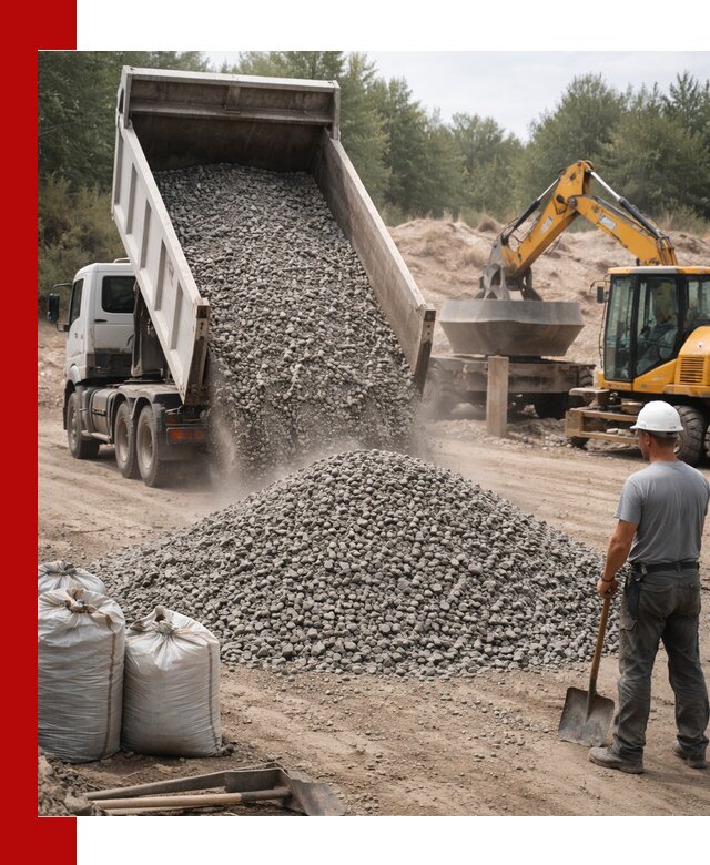 Доставка и продажа бетонного щебня в Дзержинском