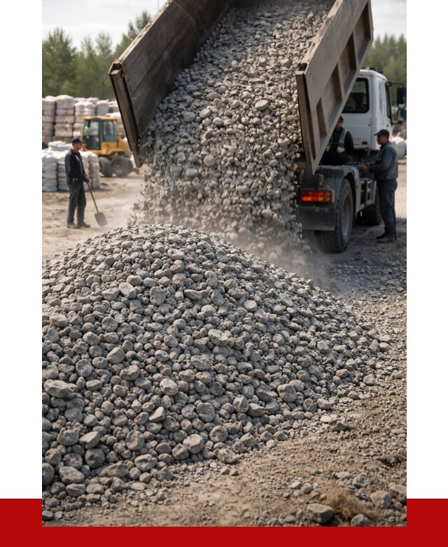 Бетонный щебень фракция 40-70 в Дзержинском от 1842 р. ПРОНЕРУДДзж