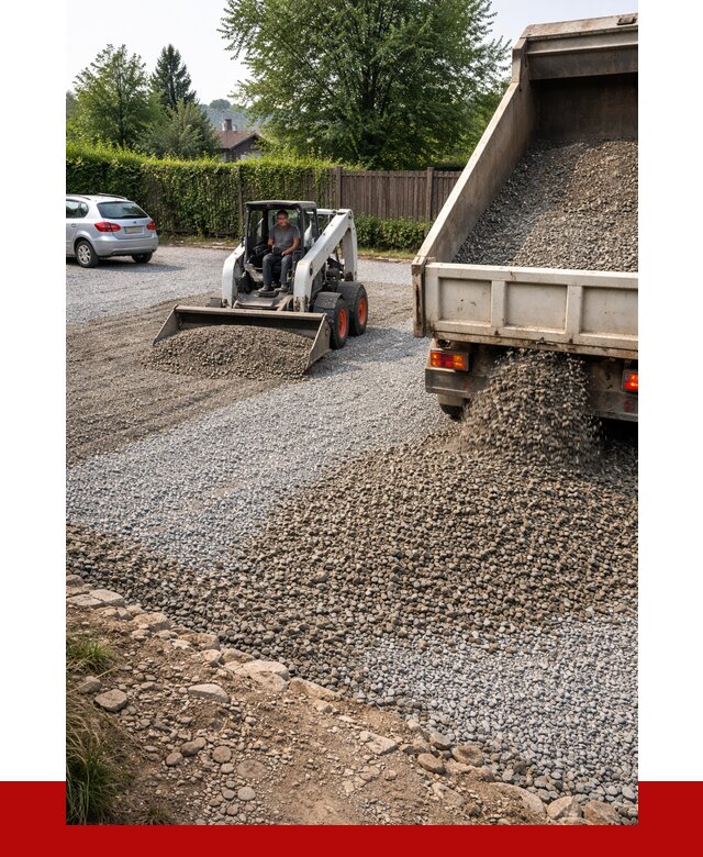 Щебень для парковки в Дзержинском с доставкой от 1228 р.| ПРОНЕРУДДзж