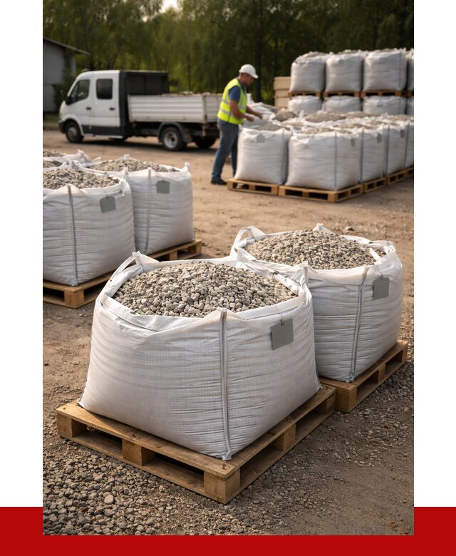 Щебень в мешках с доставкой в Дзержинском от 4298 р. | ПРОНЕРУДДзж
