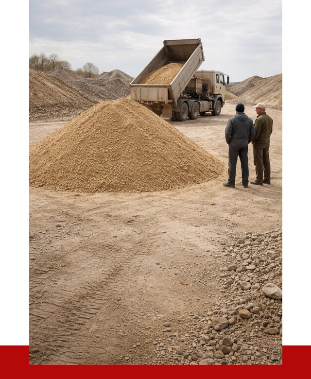 Карьерный песок крупнозернистый в Дзержинском от 8699 р | ПРОНЕРУДДзж