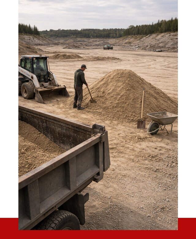 Карьерный песок среднезернистый в Дзержинском, от 2251 р. ПРОНЕРУДДзж