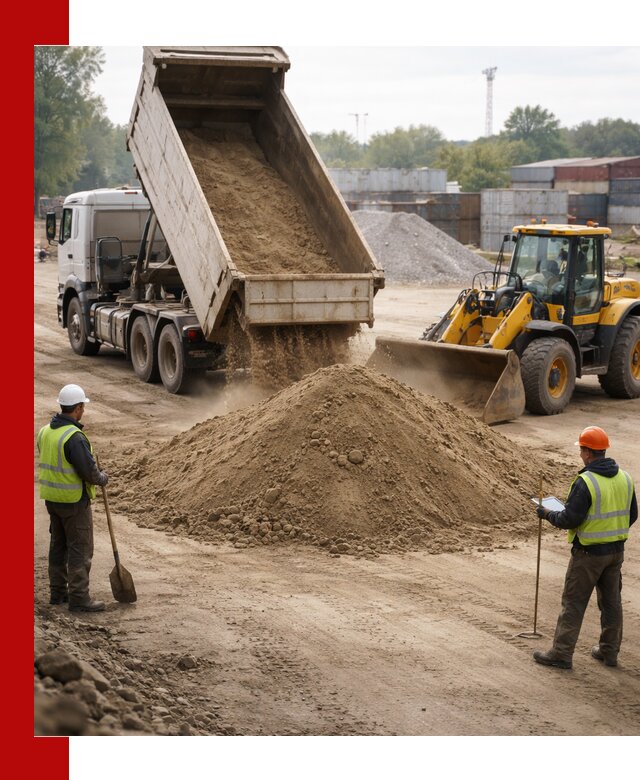 Доставка и продажа пескогрунта оптом и в розницу в Дзержинском