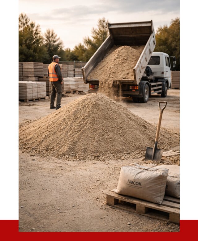 Купить сухой песок в Дзержинском с доставкой от 2456 р. | ПРОНЕРУДДзж