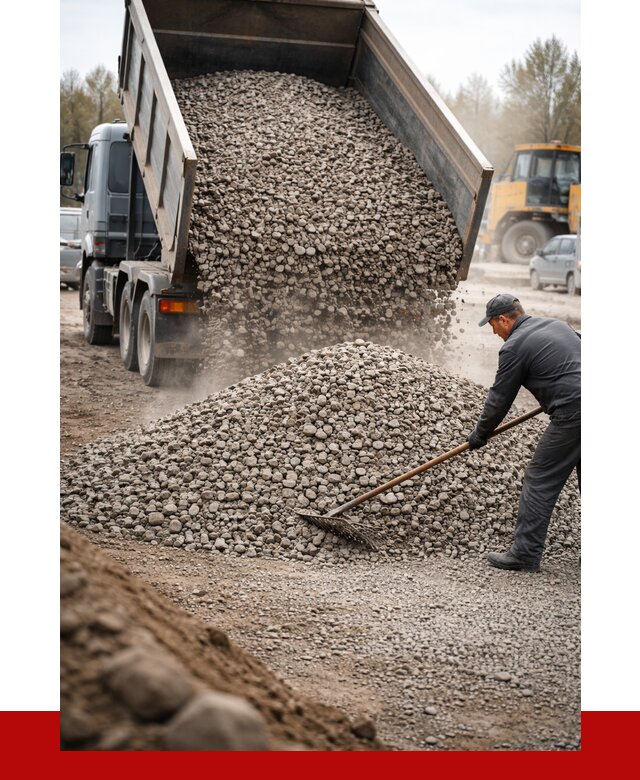 Гравий фракция 20-40 в Дзержинском от 2559 р. доставка | ПРОНЕРУДДзж