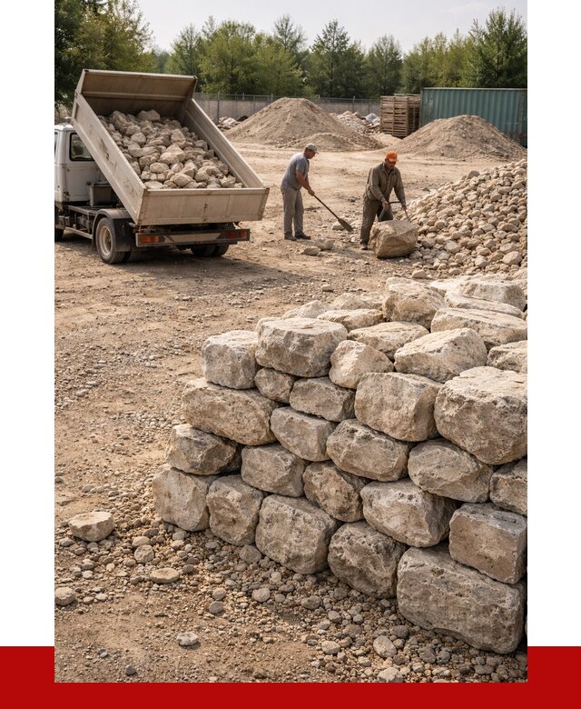 Бутовый камень известняковый в Дзержинском от 4298 р. | ПРОНЕРУДДзж