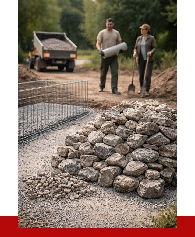 Камень для габионов фракция 100-200 в Дзержинском от 4912 р. | ПРОНЕРУДДзж