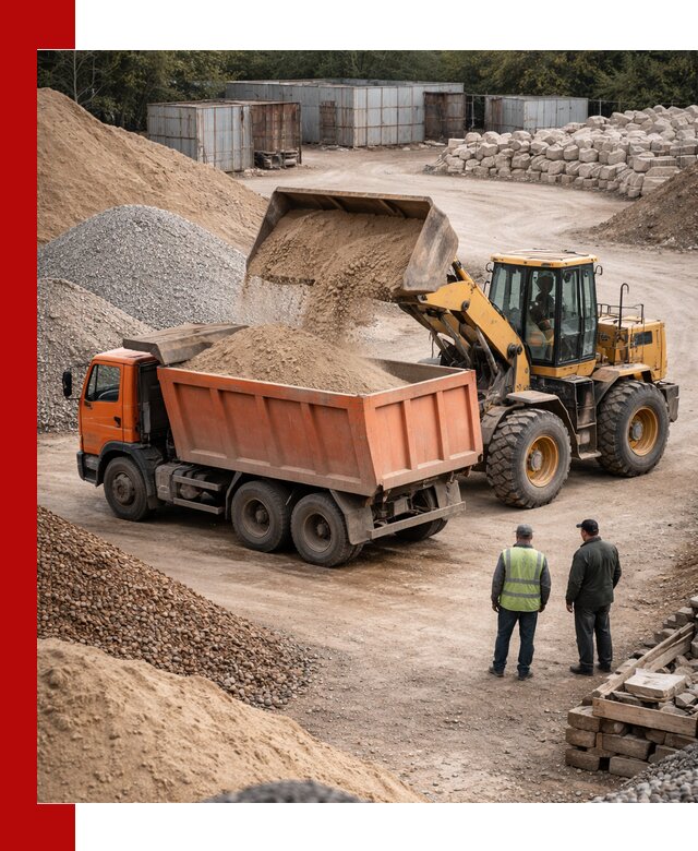 Доставка сыпучих смесей и смесей для стройки в Дзержинском