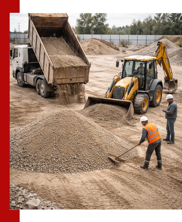 Поставка и доставка ПГС С4 в мешках и самосвалах в Дзержинском