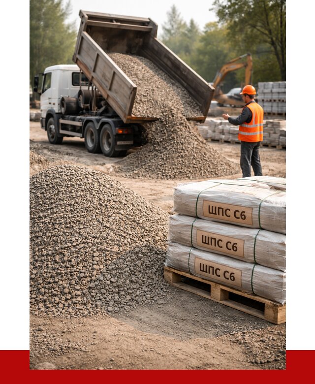 ЩПС С6 в Дзержинском с доставкой от 2251 р. за куб | ПРОНЕРУДДзж