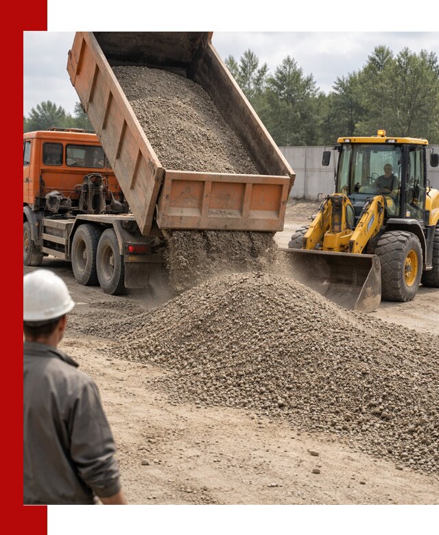 Доставка щпс С8 самосвалами в Дзержинском от производителя