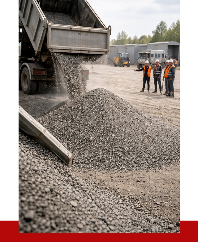 Гравийный отсев 0-5 в Дзержинском от 1228 р. с доставкой | ПРОНЕРУДДзж