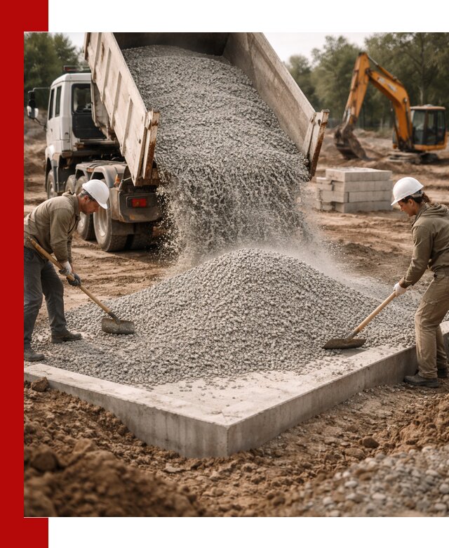 Доставка и продажа отсева для бетона в Дзержинском