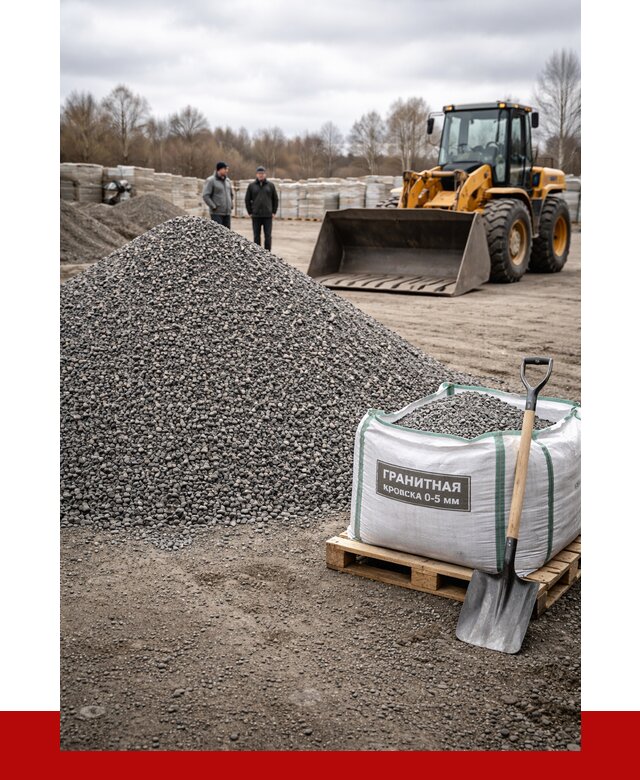 Купить гранитную крошку в Дзержинском от 4912 р. с доставкой | ПРОНЕРУДДзж