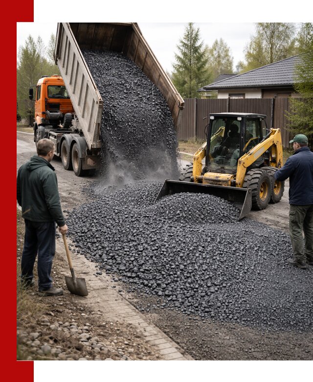 Крошка габбро с доставкой в Дзержинском для строительных работ