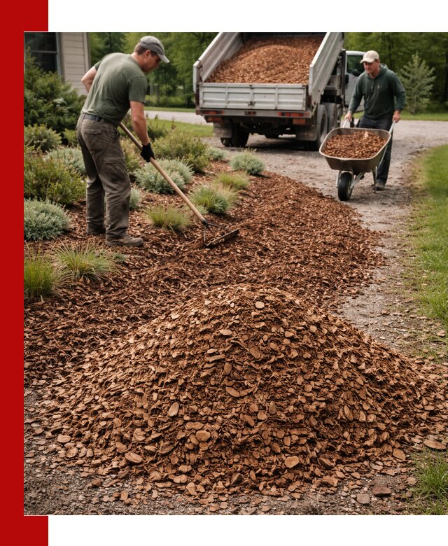 Крошка для мульчирования с доставкой в Дзержинском