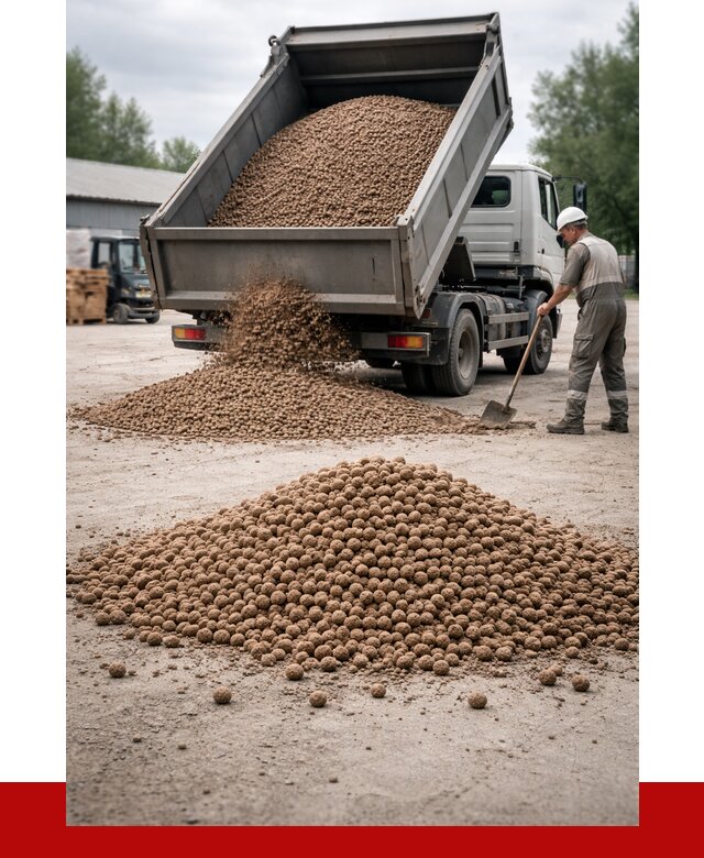 Керамзит с доставкой в Дзержинском от 4298 р. за м3 | ПРОНЕРУДДзж