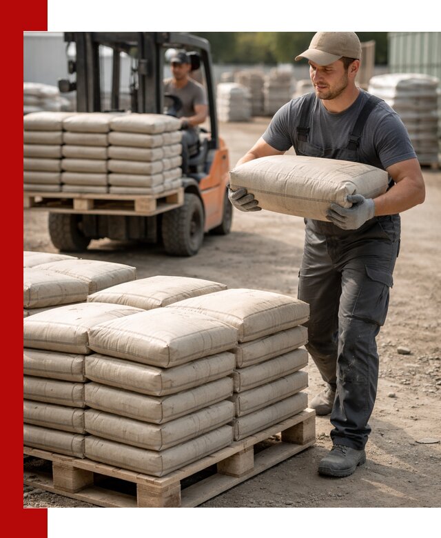 Доставка цемента в мешках оптом и в розницу в Дзержинском