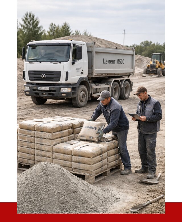 Купить цемент м500 с доставкой в Дзержинском от 5322 р. | ПРОНЕРУДДзж
