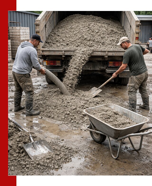 Цементно-песчаная смесь М150 доставка в Дзержинском