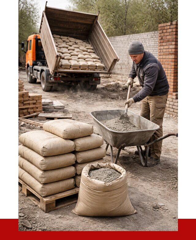 Купить сухую смесь для кладки в Дзержинском от 1228 р. | ПРОНЕРУДДзж