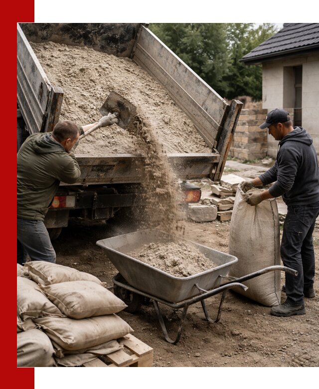 Качественная сухая смесь для кладки с доставкой в Дзержинском