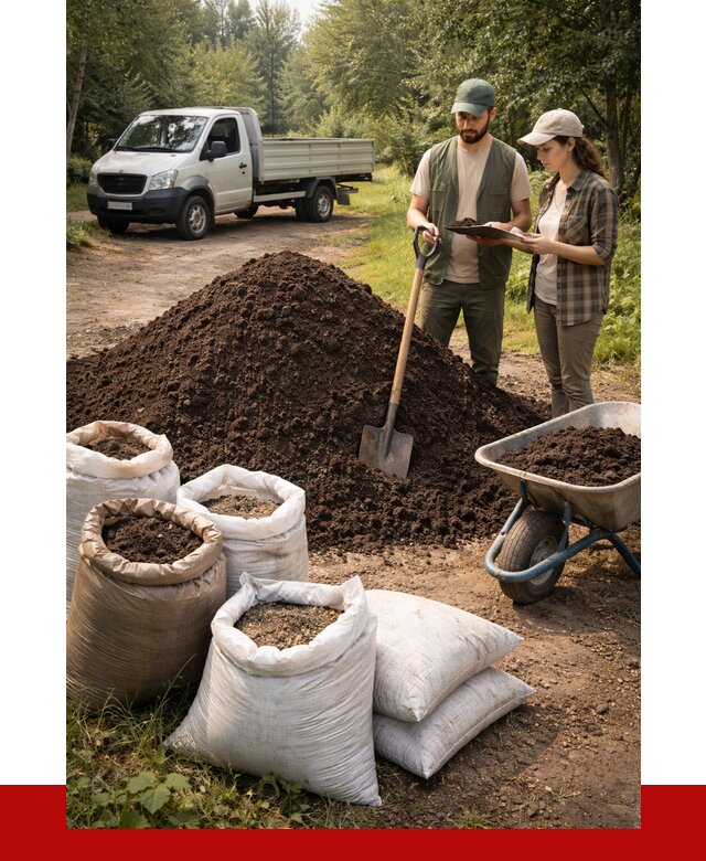 Купить грунт с доставкой в Дзержинском от 4605 р. за м3 | ПРОНЕРУДДзж