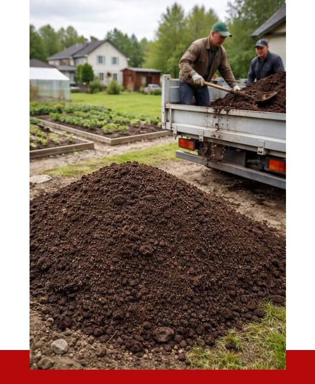 Плодородный грунт в Дзержинском с доставкой от 4298 р. | ПРОНЕРУДДзж