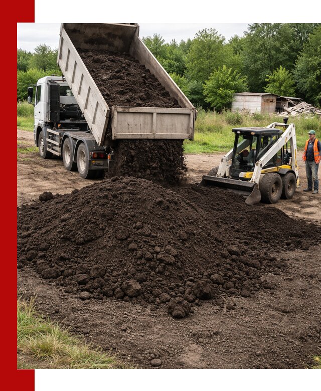 Поставка плодородной земли с доставкой самосвалом в Дзержинском