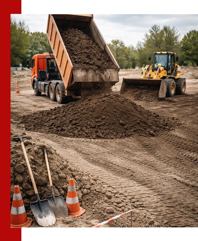 Поставка и доставка планировочного грунта в Дзержинском