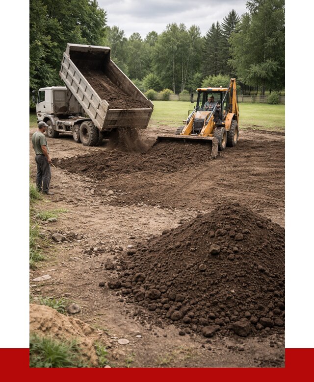 Грунт для выравнивания участка в Дзержинском от 1228 р. | ПРОНЕРУДДзж