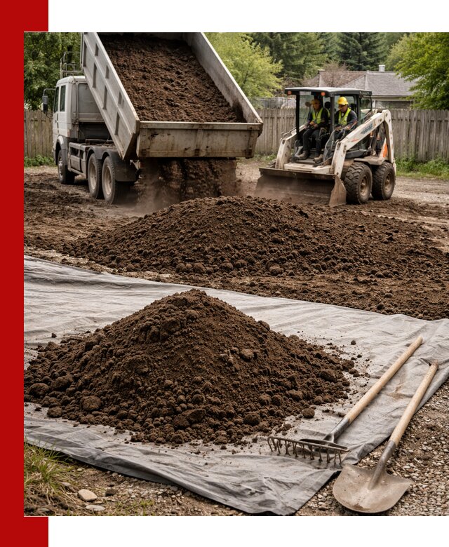 Грунт для отсыпки участка с доставкой в Дзержинском