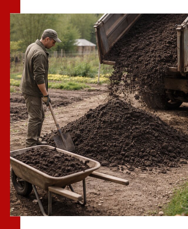Доставка качественной земли для огорода в Дзержинском