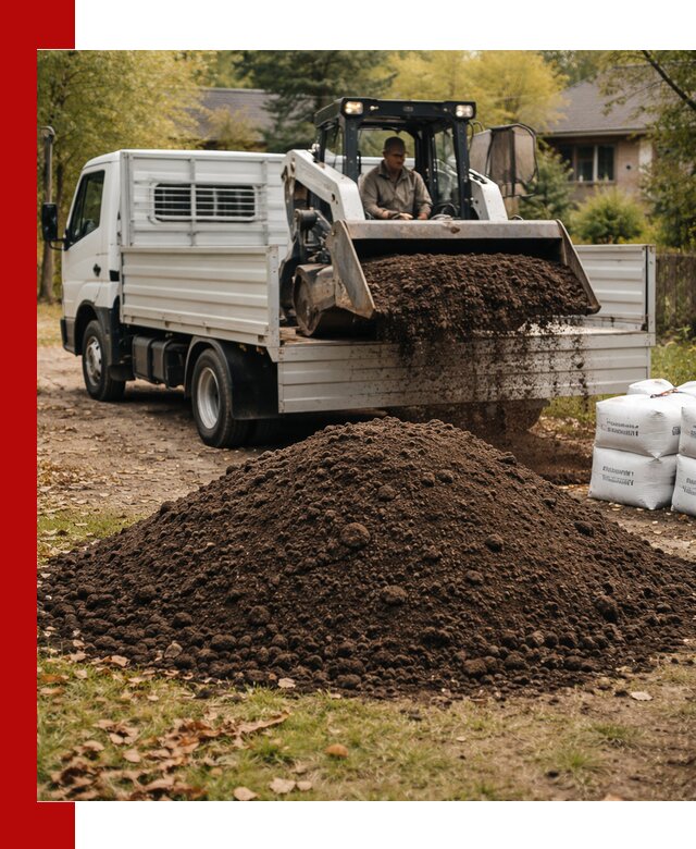 Доставка садовой земли в больших объёмах в Дзержинском