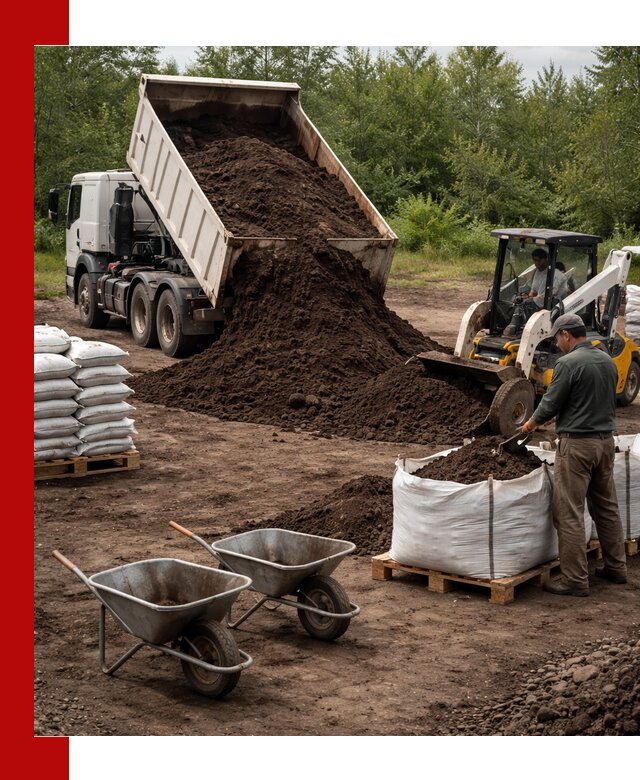 Доставка и продажа торфогрунта в Дзержинском оптом и в розницу